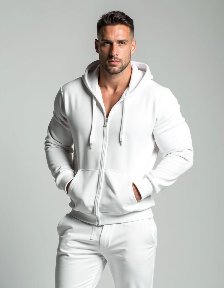 THE ATHLETIC ZIPPER HOODIE