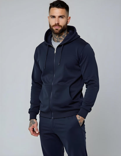 THE ATHLETIC ZIPPER HOODIE